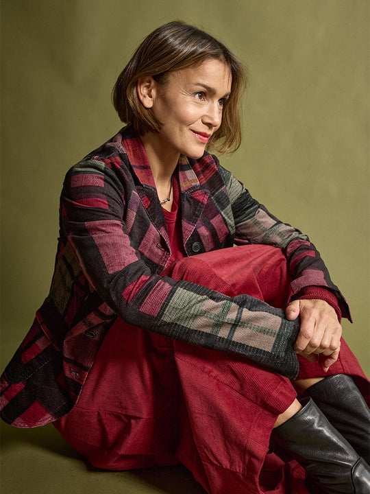 Blazer «à carreaux» de RUNDHOLZ BLACK LABEL