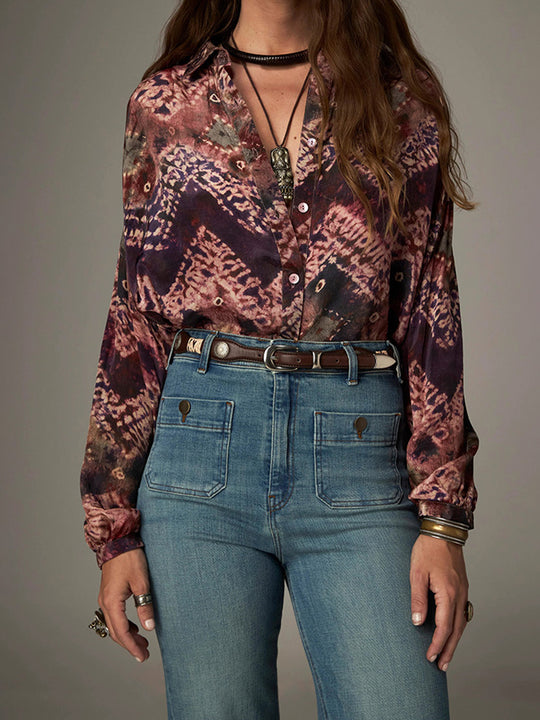 Bluse «Janis» von MAISON HOTEL