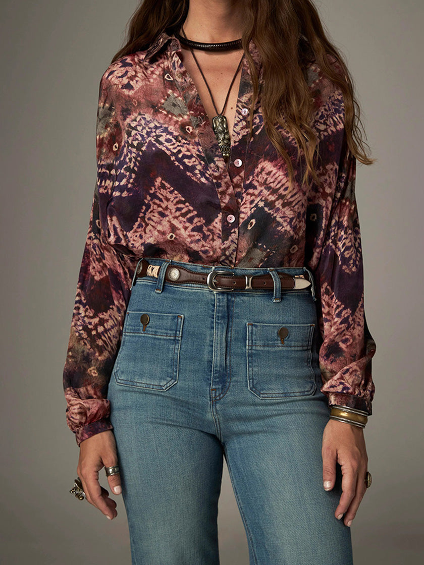 Bluse «Janis» von MAISON HOTEL