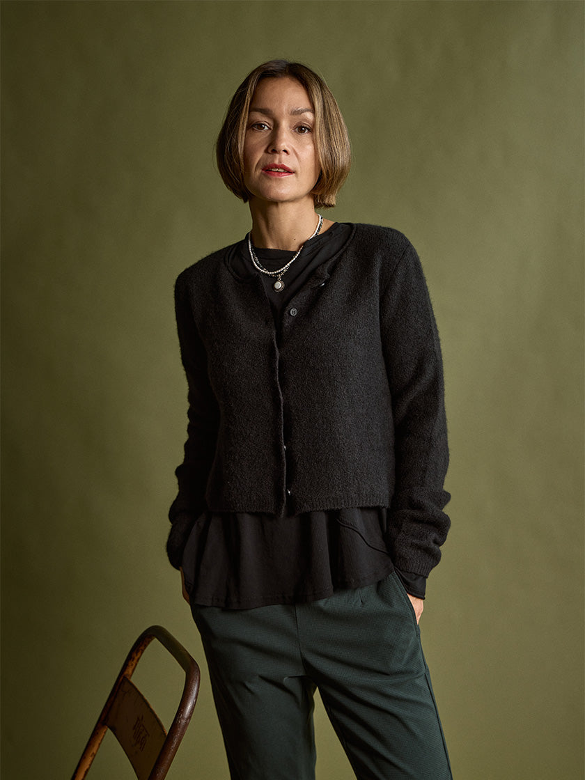 Strickjacke «Jaquard» von RUNDHOLZ BLACK LABEL