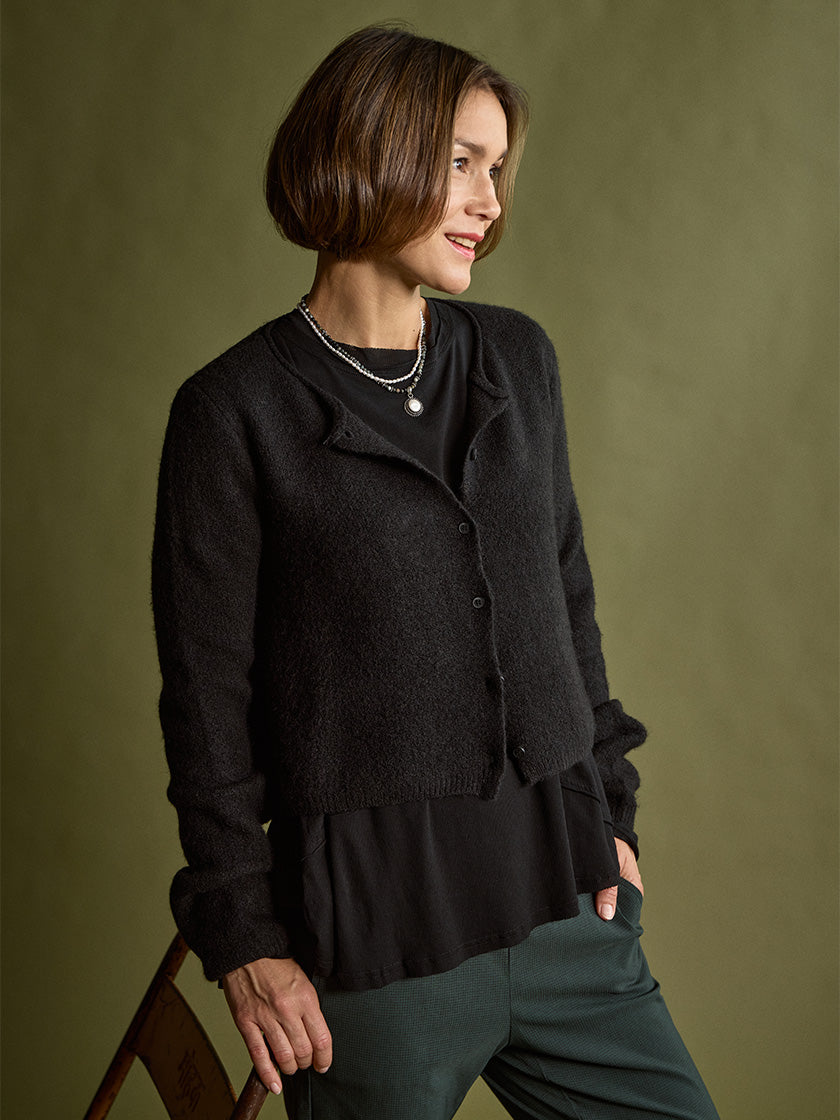 Strickjacke «Jaquard» von RUNDHOLZ BLACK LABEL