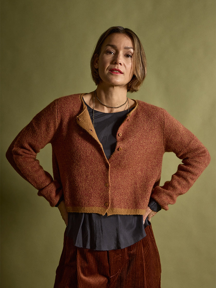 Strickjacke «Jaquard» von RUNDHOLZ BLACK LABEL