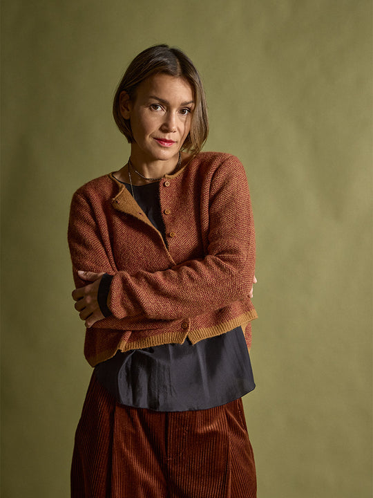 Strickjacke «Jaquard» von RUNDHOLZ BLACK LABEL
