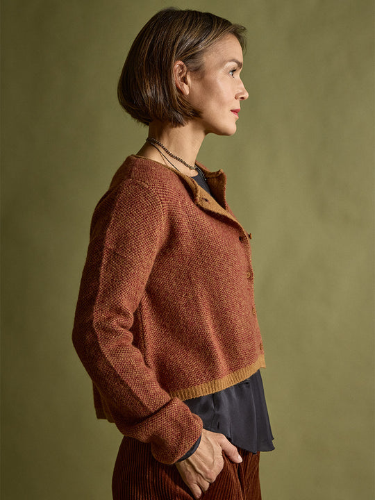 Strickjacke «Jaquard» von RUNDHOLZ BLACK LABEL