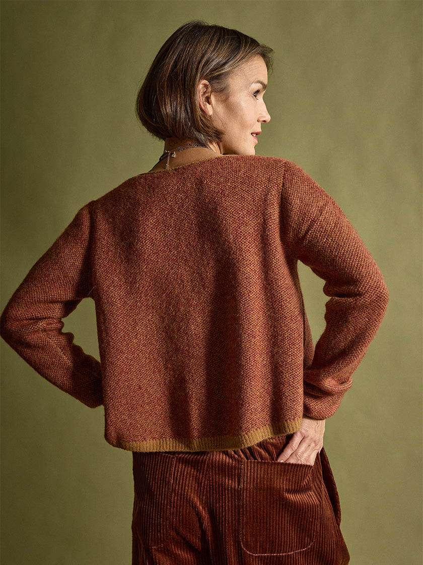 Strickjacke «Jaquard» von RUNDHOLZ BLACK LABEL