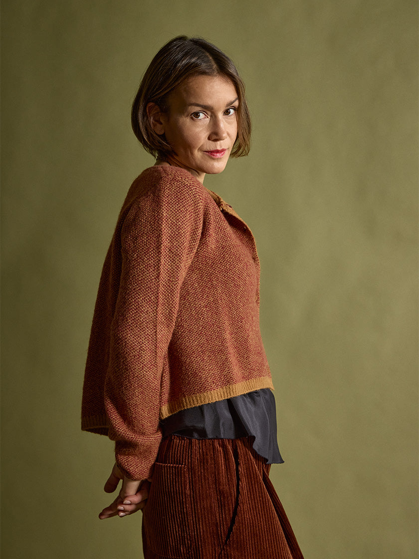 Strickjacke «Jaquard» von RUNDHOLZ BLACK LABEL