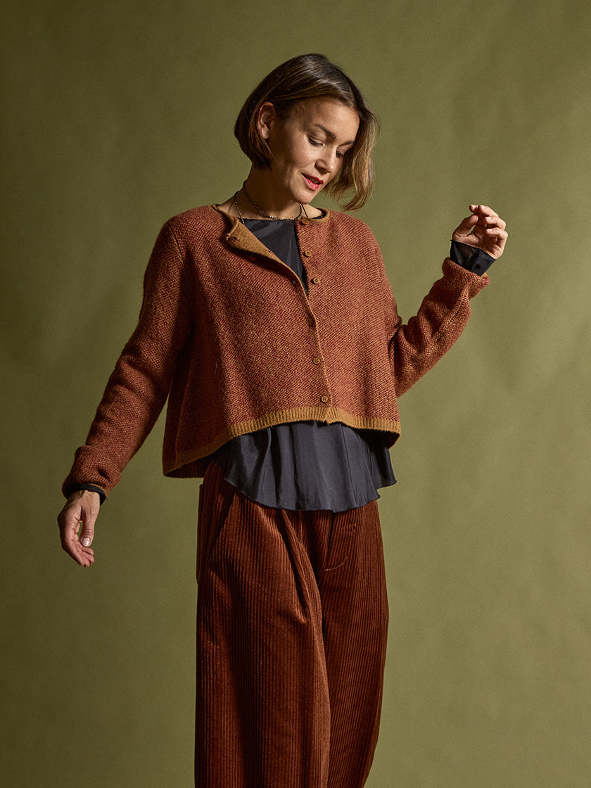 Strickjacke «Jaquard» von RUNDHOLZ BLACK LABEL