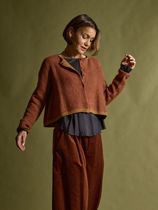 Strickjacke «Jaquard» von RUNDHOLZ BLACK LABEL