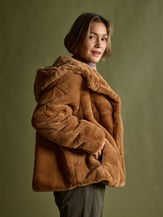 Jacke «Fake Fur» von RUNDHOLZ BLACK LABEL