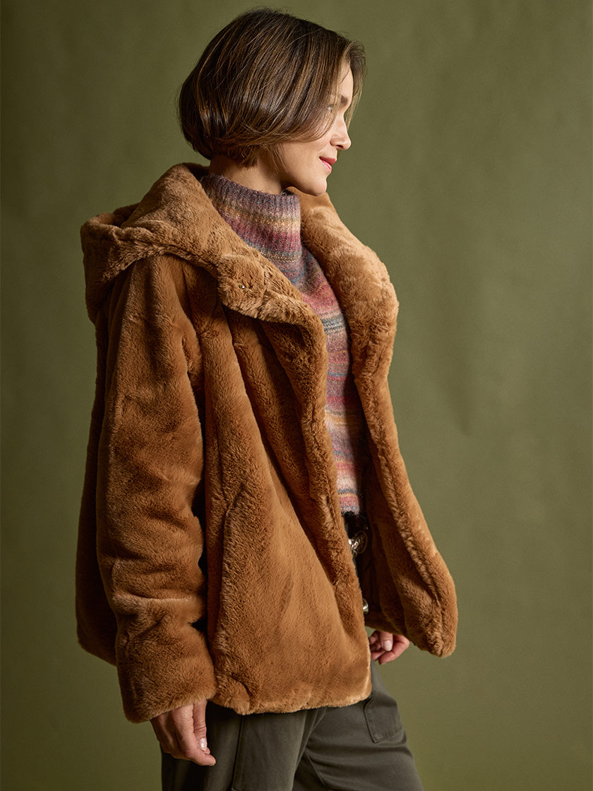 Jacke «Fake Fur» von RUNDHOLZ BLACK LABEL