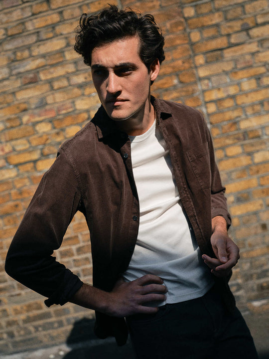 Hemd «Alden Corduroy» von MOS MOSH