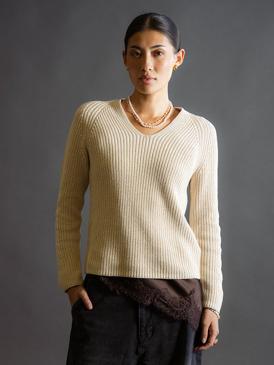 Strickpullover «V Neck» von SYNDICATE