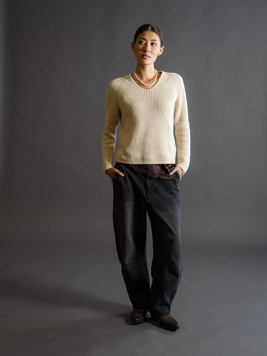 Strickpullover «V Neck» von SYNDICATE
