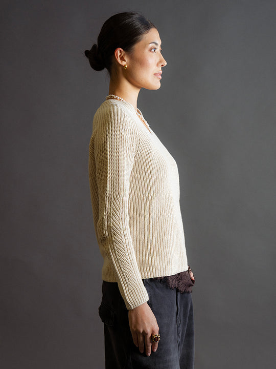 Strickpullover «V Neck» von SYNDICATE
