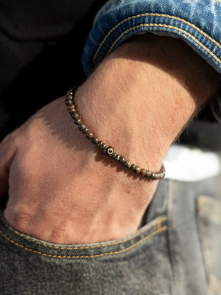 "Eyecatch Brown" Bracelet by CORAZON