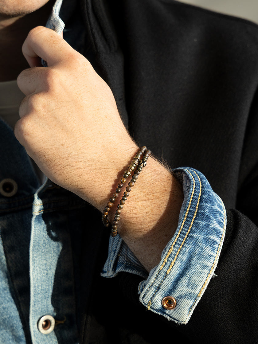 "Eyecatch Brown" Bracelet by CORAZON