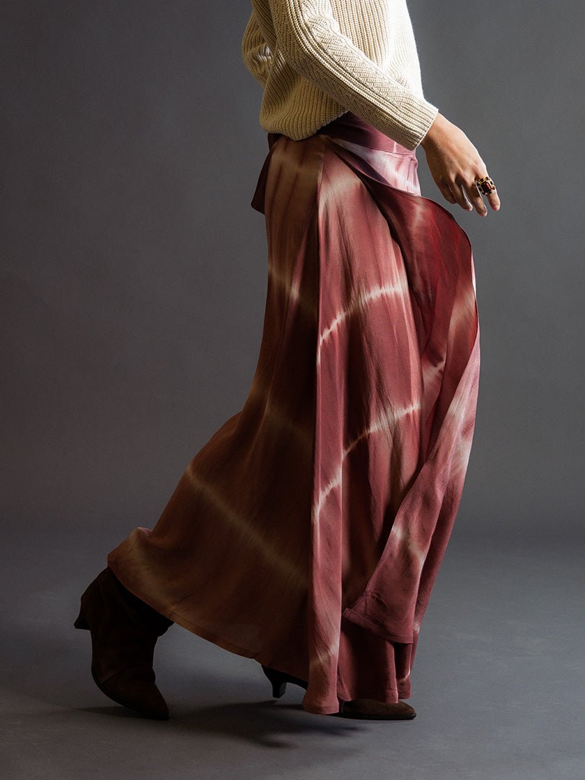 Seidenrock «Wrap» von COFUR
