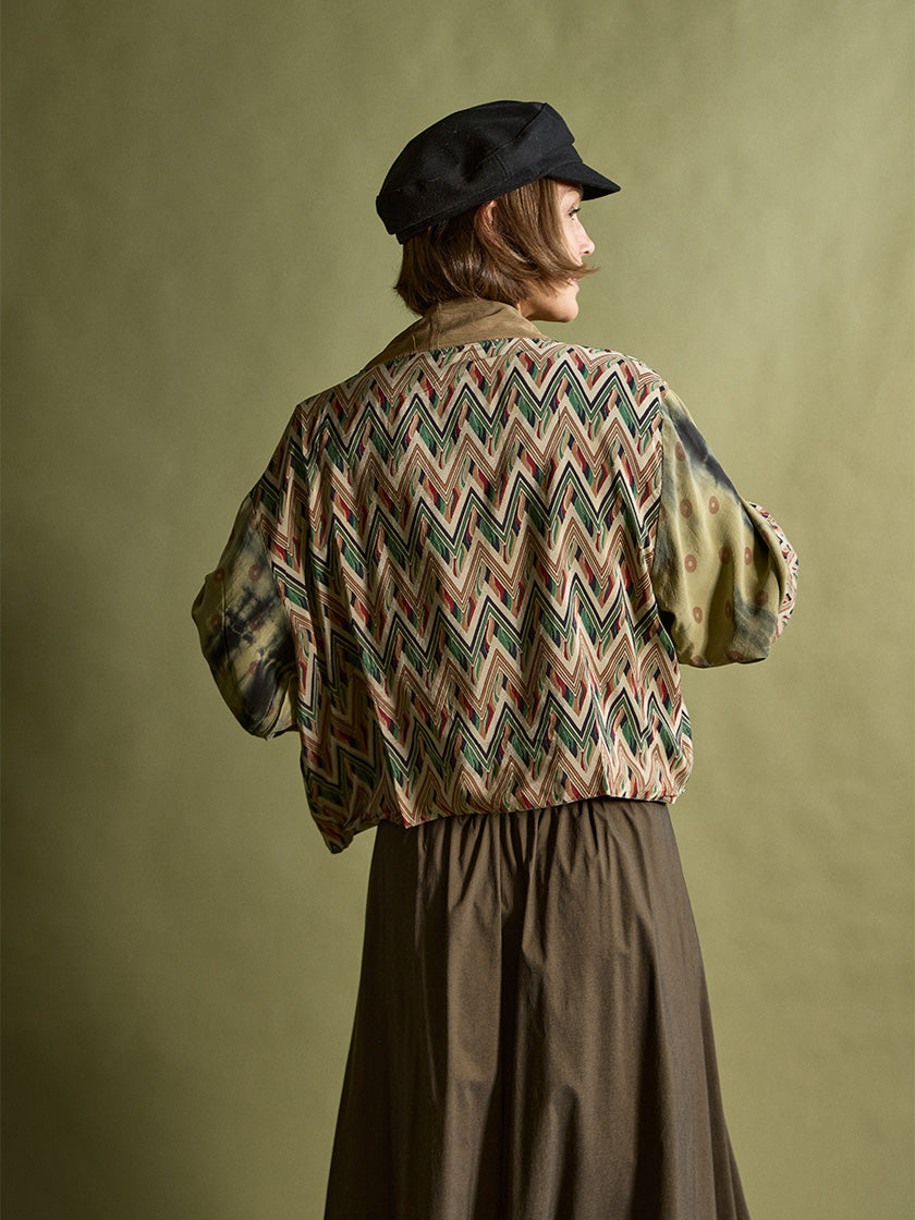 Seidenjacke «Reversible» von COFUR