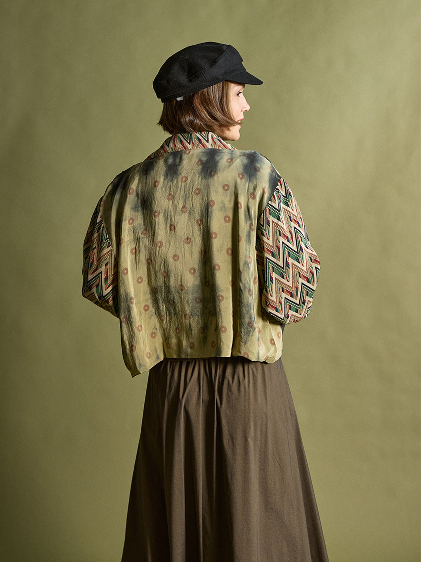 Seidenjacke «Reversible» von COFUR