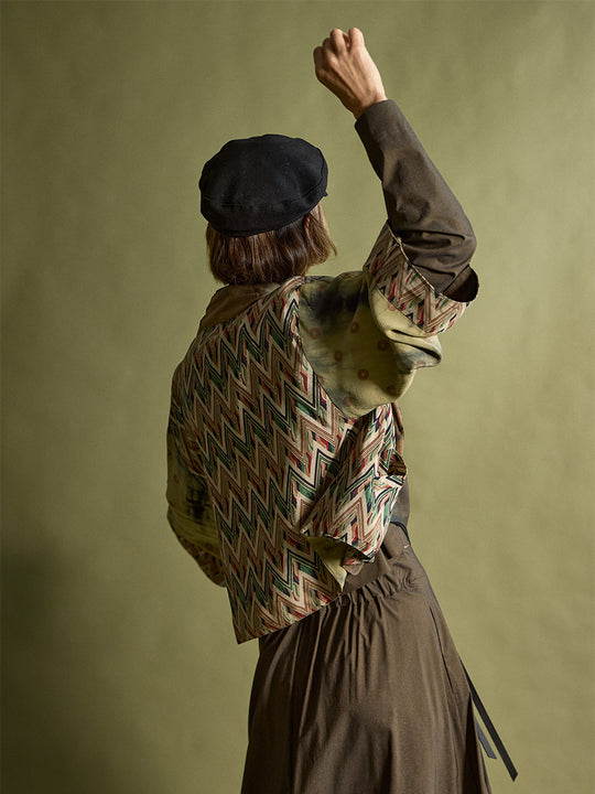 Seidenjacke «Reversible» von COFUR