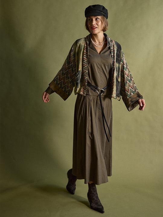 Seidenjacke «Reversible» von COFUR