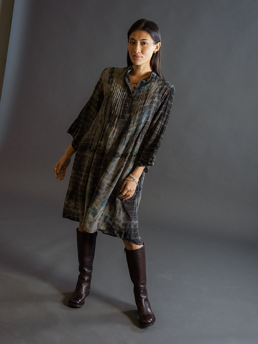 Seidenkleid «City» von COFUR