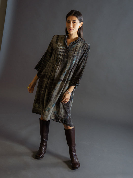 Seidenkleid «City» von COFUR