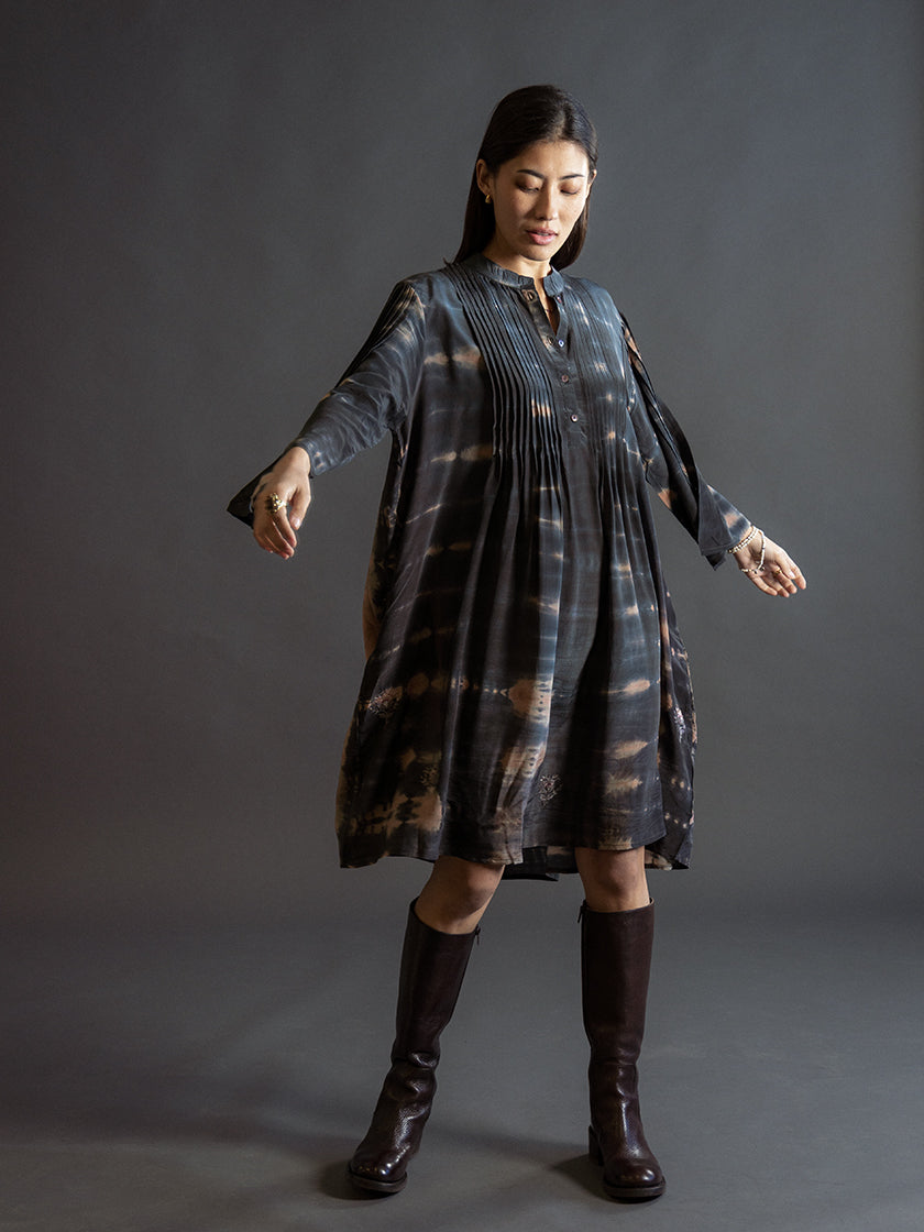 Seidenkleid «City» von COFUR