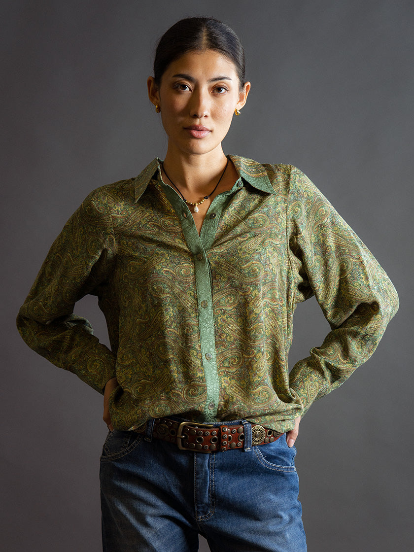 Seidenbluse «Joa» von COFUR