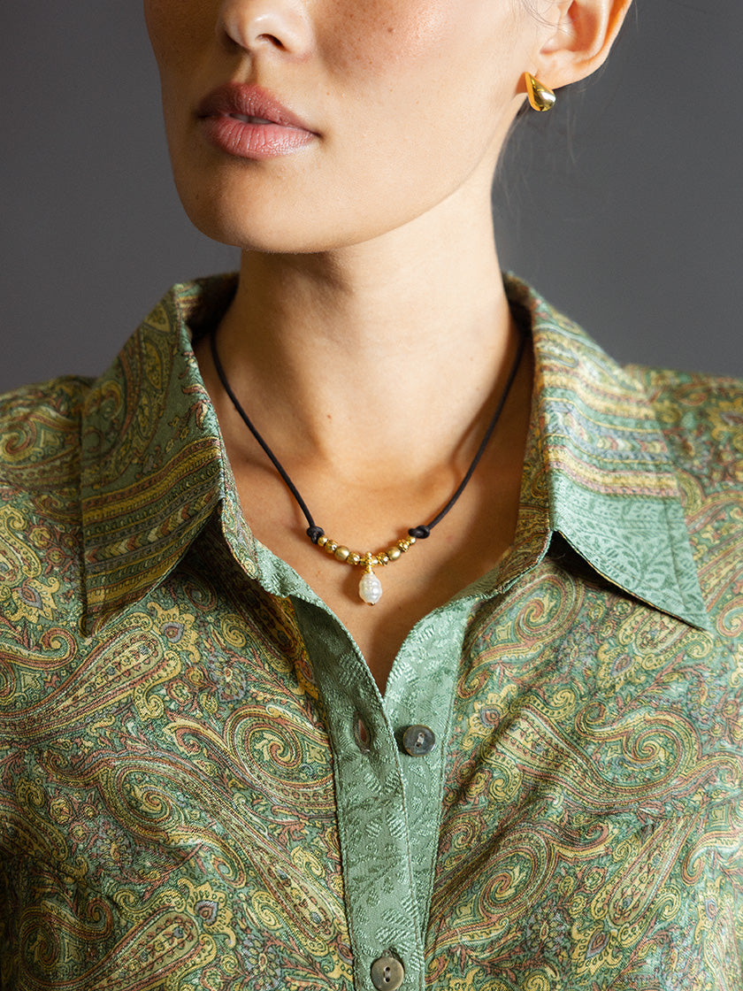 Seidenbluse «Joa» von COFUR