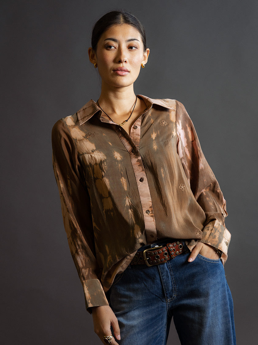 Seidenbluse «Joa» von COFUR