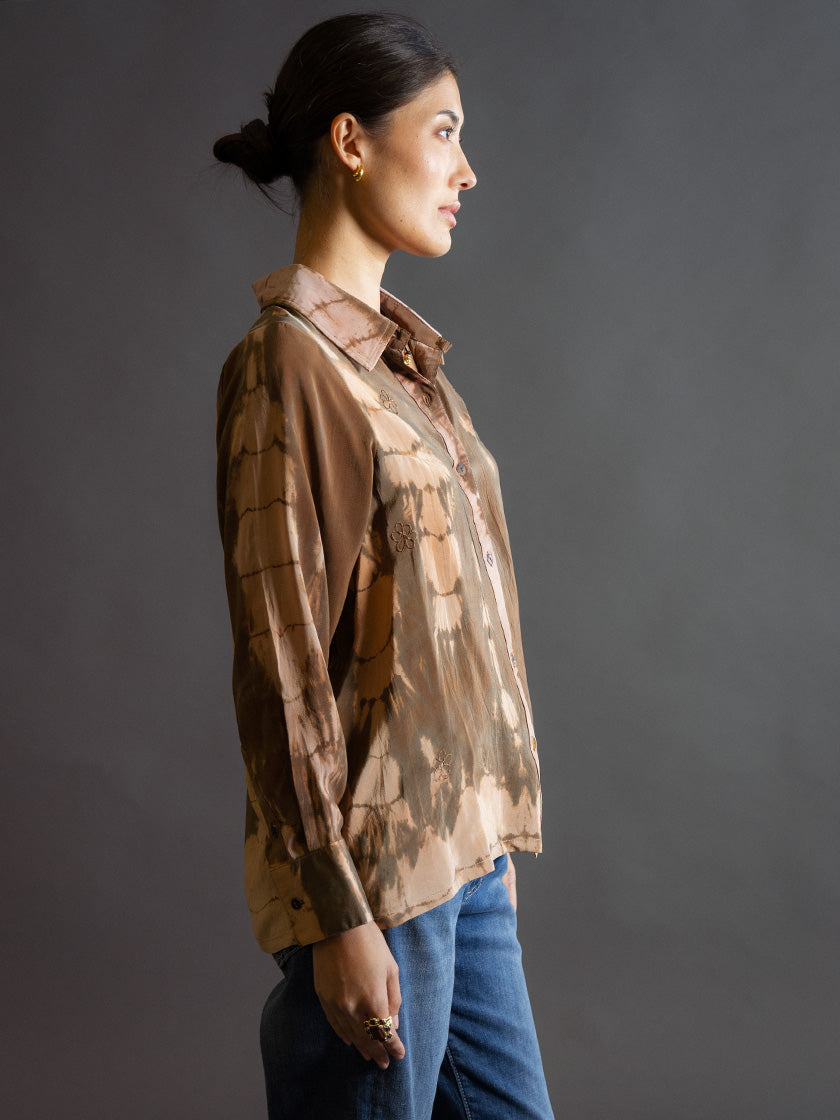 Seidenbluse «Joa» von COFUR