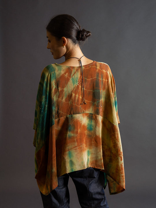 Seidenponcho «Lombok» von COFUR