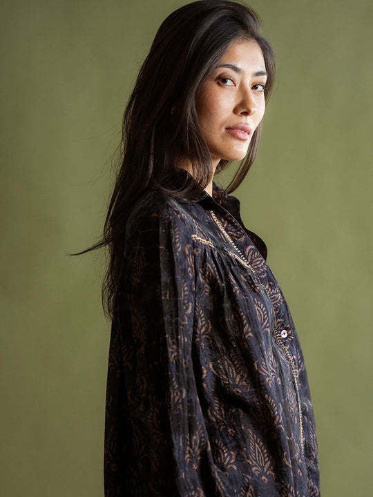 Seidenbluse «Coco» von COFUR