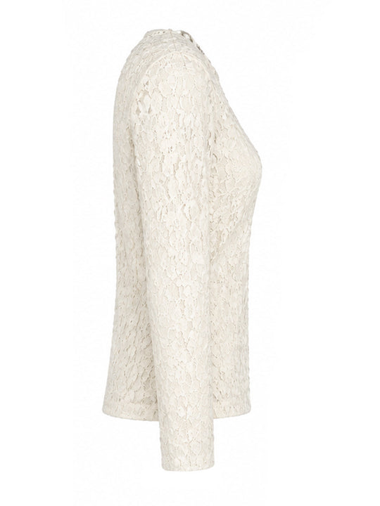 Shirt langarm «Spitzen»