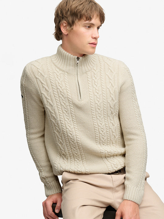 Strickpullover «Jacob Cable» von SUPERDRY