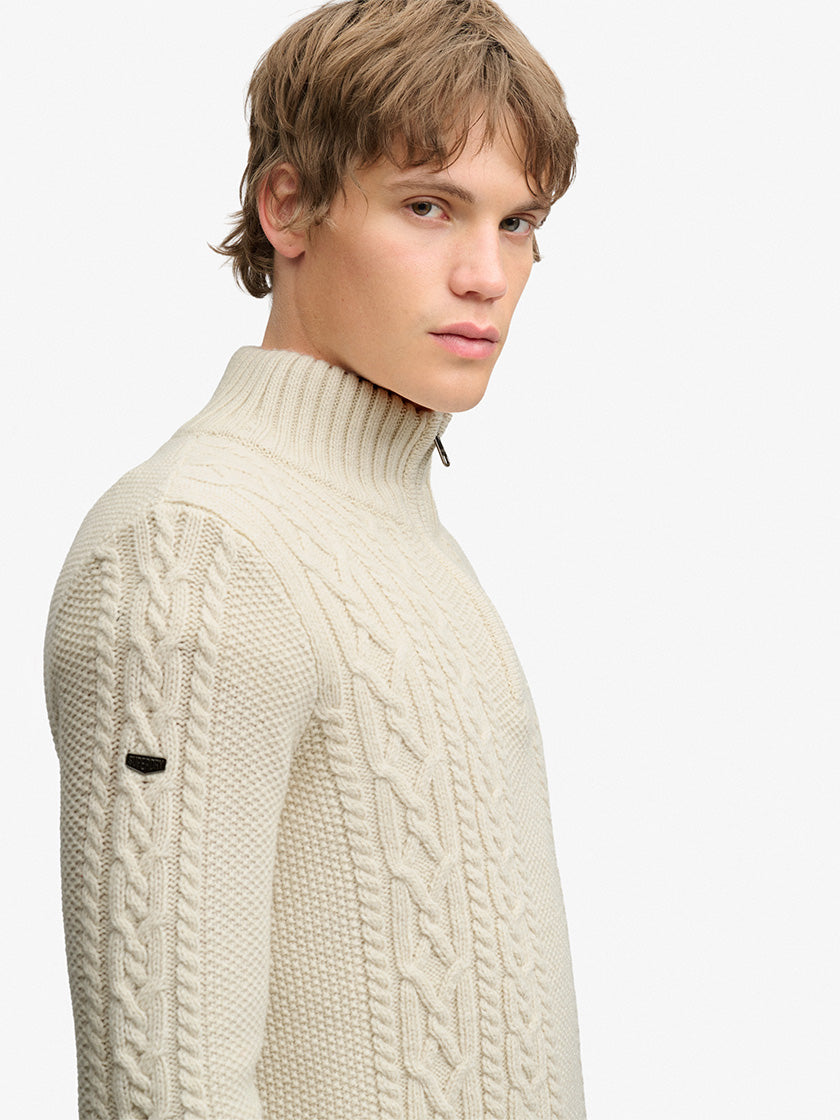 Strickpullover «Jacob Cable» von SUPERDRY