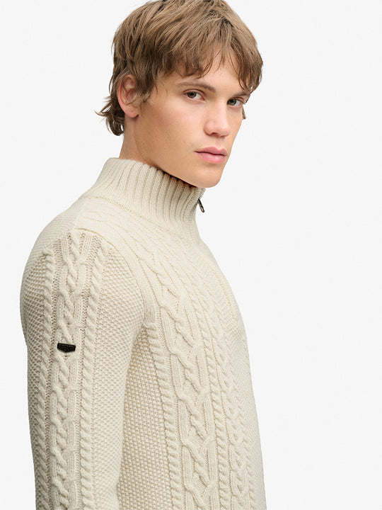 Strickpullover «Jacob Cable» von SUPERDRY