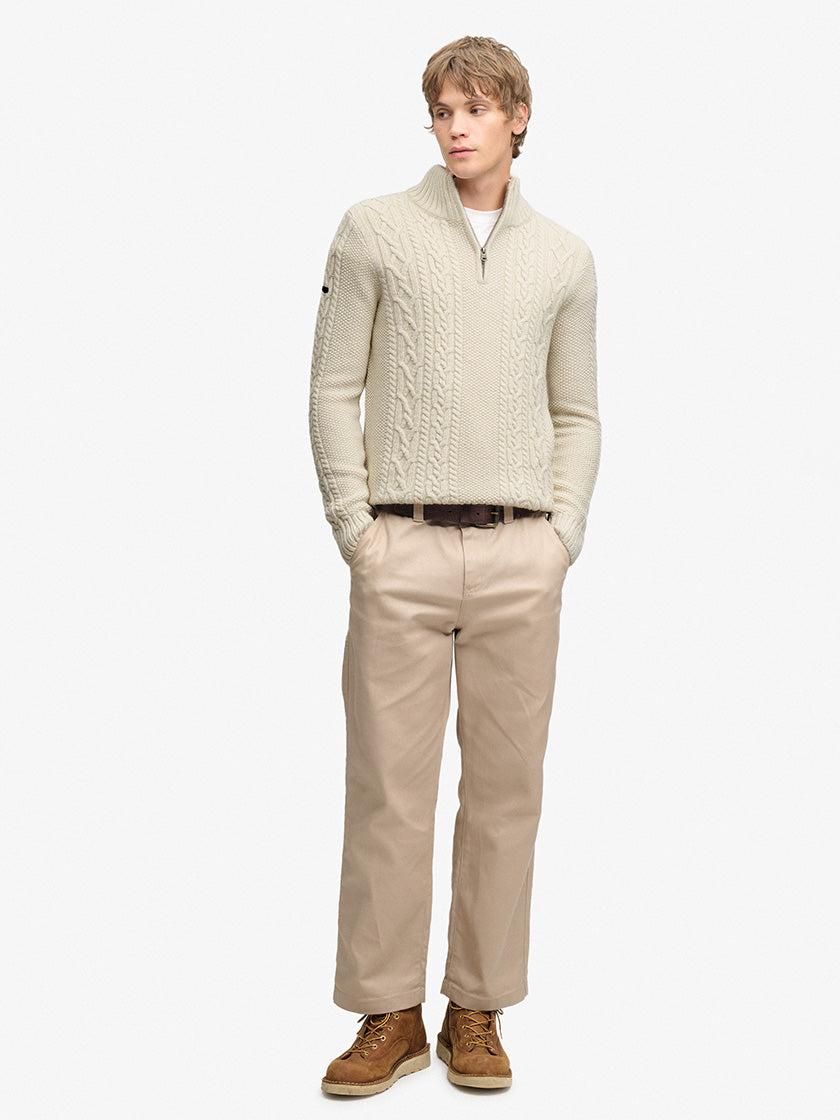 Strickpullover «Jacob Cable» von SUPERDRY