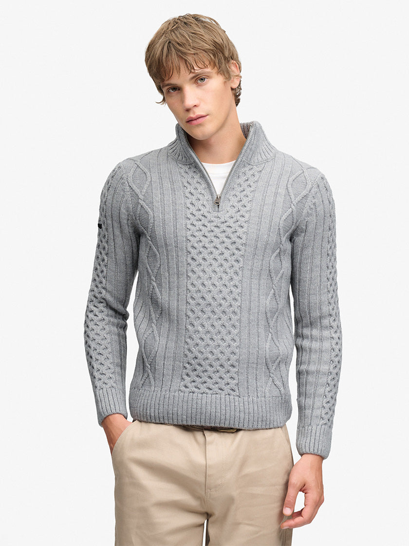 Strickpullover «Jacob Cable» von SUPERDRY