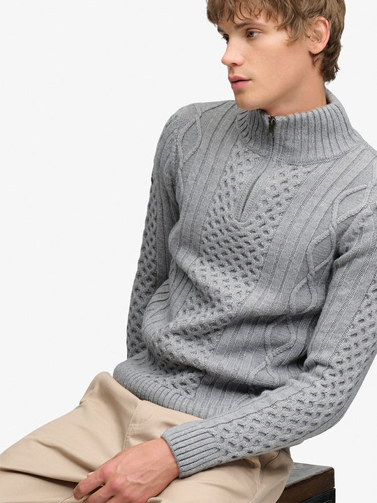 Strickpullover «Jacob Cable» von SUPERDRY