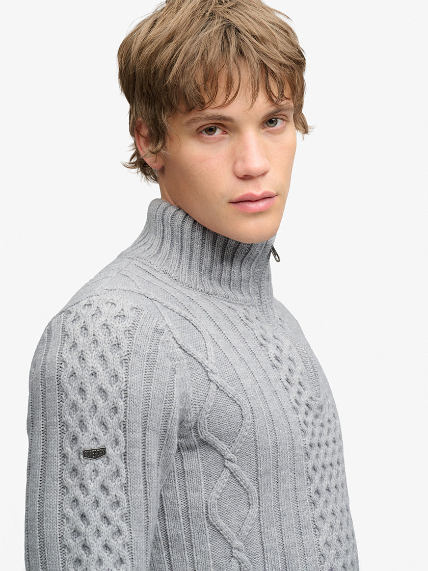 Strickpullover «Jacob Cable» von SUPERDRY