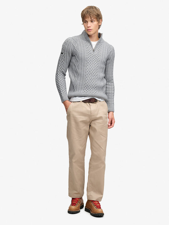Strickpullover «Jacob Cable» von SUPERDRY