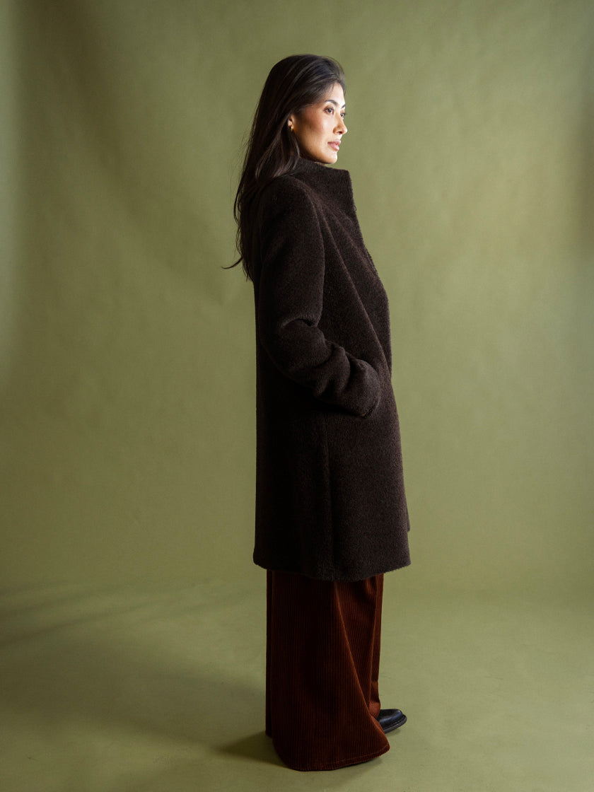 Mantel «Suri Alpaca» von CINZIA ROCCA