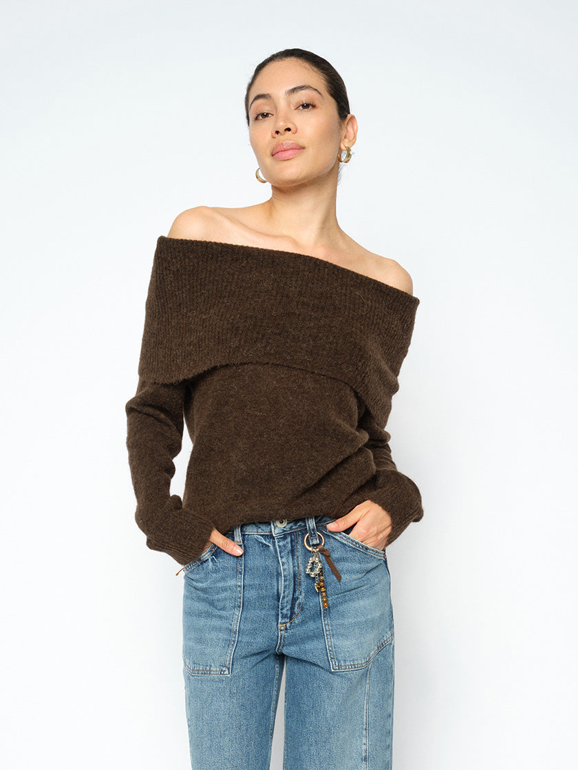 Strickpullover «Mape off Shoulder» von MOS MOSH