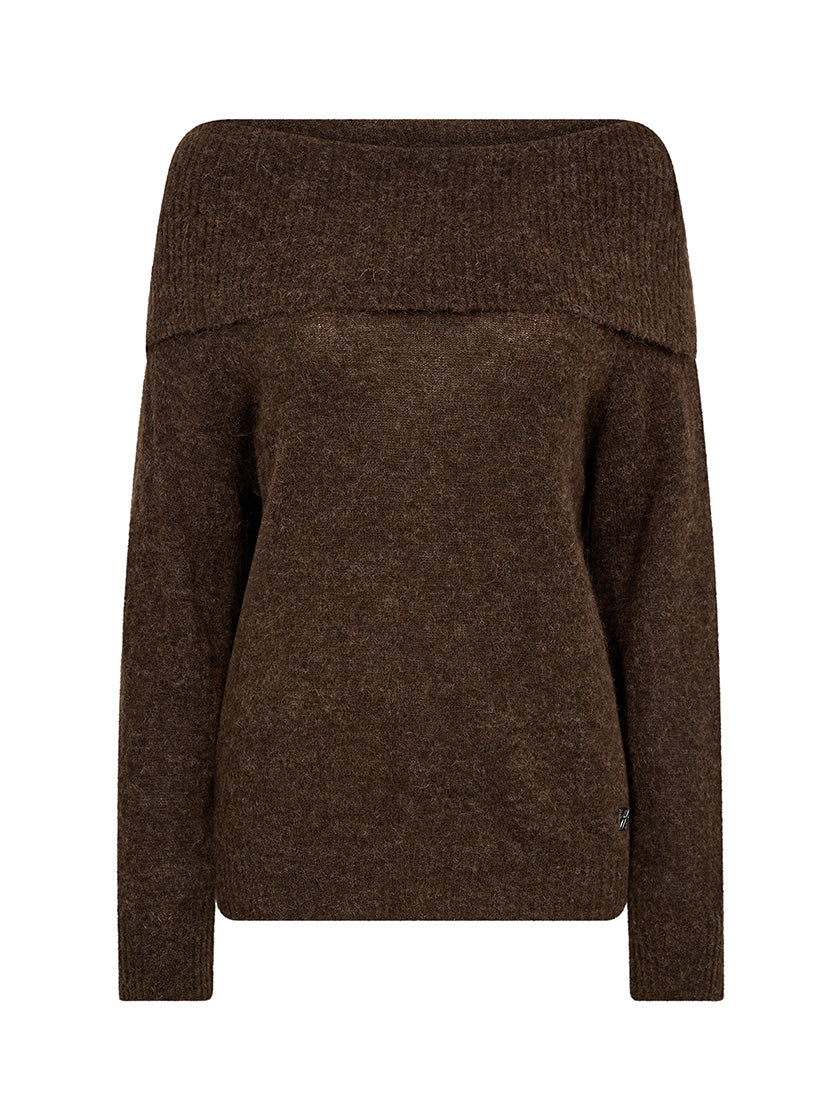 Strickpullover «Mape off Shoulder» von MOS MOSH
