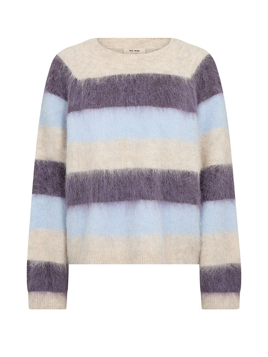 Strickpullover «Suvi Stripe» von MOS MOSH