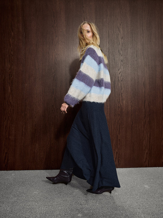 Strickpullover «Suvi Stripe» von MOS MOSH