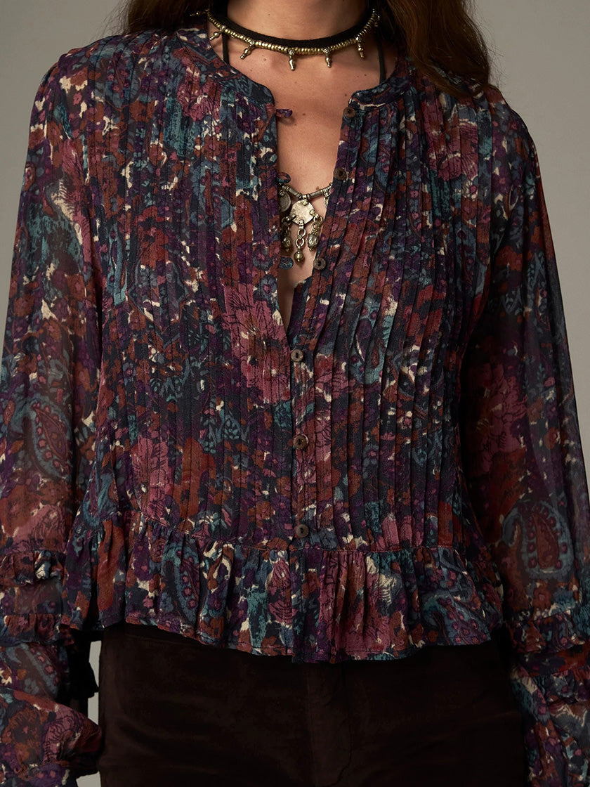 Bluse «Lerele» von MAISON HOTEL