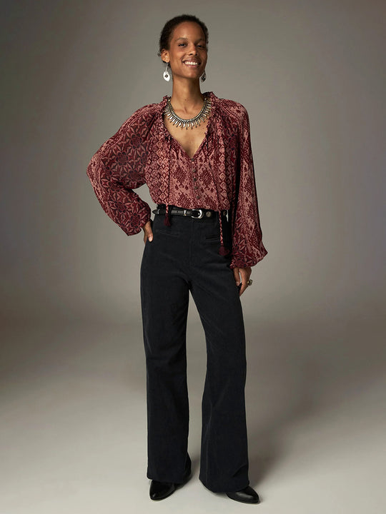 Bluse «Hannah» von MAISON HOTEL
